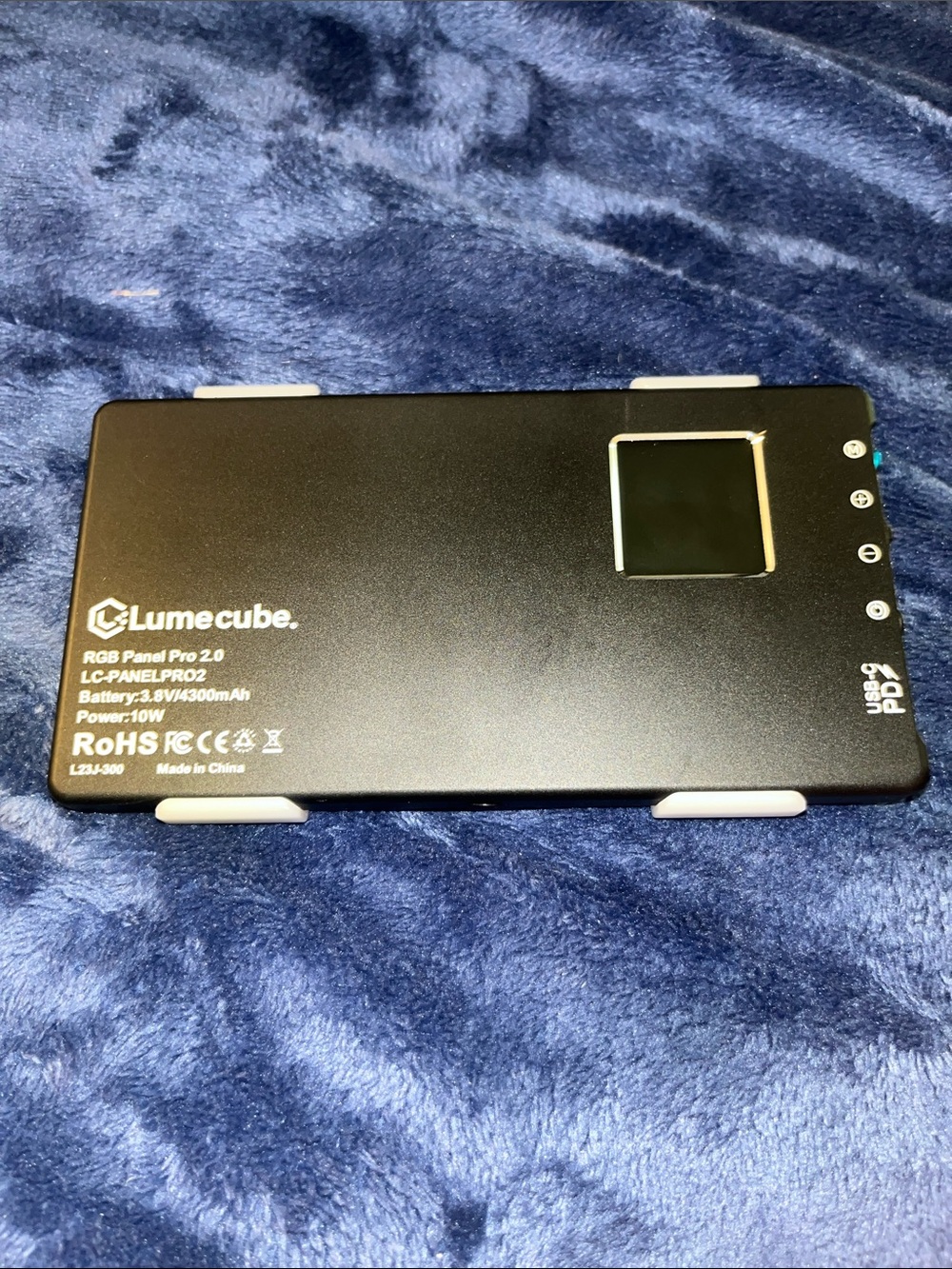 LumeCube RGB Panel Pro 2.0 Portable LED Light - Black